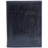Обложка для документов кожа GRASS 555-32 черный лазер