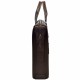 Портфель кожаный Desisan 6017-9 коричневый гладкий